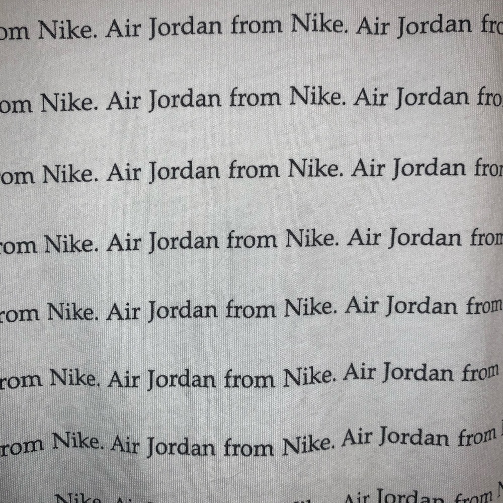 Air Jordan from Nike T-Shirt